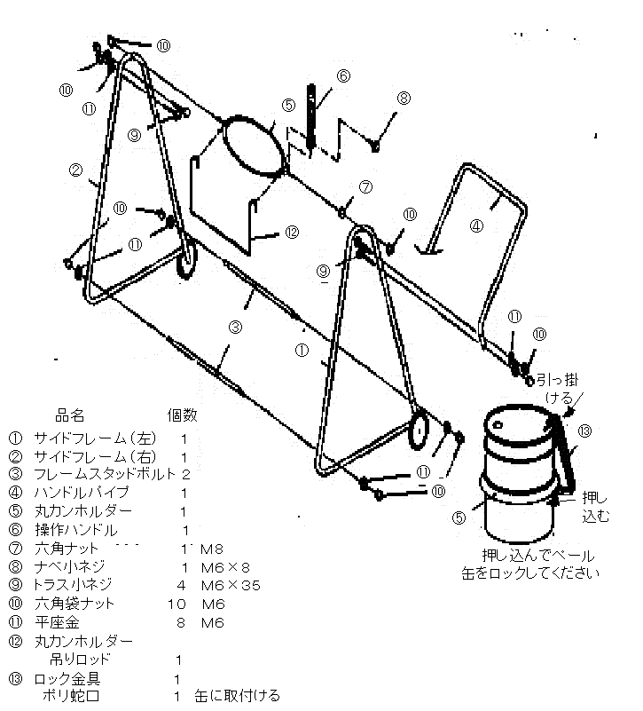 ペール缶スタンド Tkg 遠藤商事株式会社 ペール缶スタンド Tkg 遠藤商事株式会社